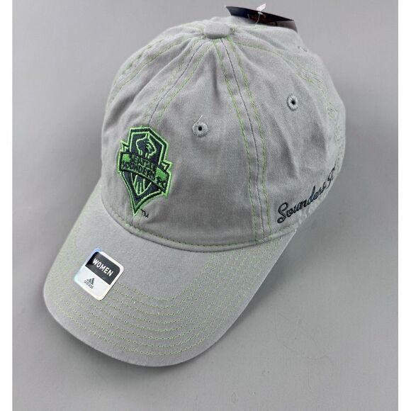 adidas Accessories - Adidas‎ Hat Cap Women MLS Soccer Seattle Sounders Football Sports Outdoor NWT